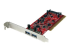 PCIUSB3S22 - StarTech.com 2 Port PCI SuperSpeed USB 3.0 Adapter Card with SATA Power - Right-angle