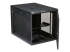 RK1232WALHM - StarTech.com 12U 19" Wall Mount Network Cabinet, 4 Post 24" Deep Hinged Server Room Data Cabinet- Locking Computer Equipment Enclosure with Shelf, Flexible Vented IT Rack, Pre-Assembled - Left-angle