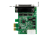 PEX4S953LP - StarTech.com 4-port PCI Express RS232 Serial Adapter Card, PCIe RS232 Serial Host Controller Card, PCIe to Serial DB9, 16950 UART, Low Profile Desktop Expansion Card, Windows, macOS, Linux - Front