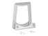 LTSTND2IN1 - StarTech.com Laptop Stand, 2-in-1 Laptop Riser Stand or Vertical Stand, Ideal for Ultrabooks & MacBook Pro/Air up to 15", Ergonomic Angled Notebook Holder for Office Desk, Silver, Aluminum - Left-angle