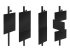 VFM-POST - Vision - Mounting component (column, camera shelf) - Left-angle