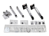 45-245-026 - Ergotron LX Dual Side-by-Side Arm - Multi-angle