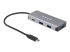 HB31C3A1CB - StarTech.com 4 Port USB C Hub w/ 3x USB A & 1x USB C, SuperSpeed 10Gbps USB Type-C, USB 3.1/3.2 Gen 2 Hub, USB Bus Powered, Compact USB-C to USB Adapter Hub, Portable/Laptop Hub, Aluminum - Right-angle