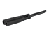 PXTNB2SUK6 - StarTech.com 6ft (1.8m) UK Laptop Power Cable, BS 1363 to C7, 2.5A 250V, 18AWG, Black, AC Notebook/Laptop Replacement Cord, Printer Cable, UK Laptop Charger Cord, BS 1363 to IEC60320 C7 - Close up