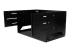 WALLSHELF4U - Startech 4U Open Frame Wall Mount Network Rack w/ Built in Shelf - Right-angle