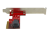 PEX4SFF8643 - Startech 4-Lane PCI Express to SFF-8643 Adapter for PCIe NVMe U.2 SSD - Right side