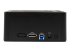 SDOCK2U33EB - Startech Dual-Bay USB 3.0 eSATA to SATA Hard Drive Docking Station, USB Hard Drive Dock, External 2.53.5 SATA IIIIII, SSDHDD Docking Station, Hot-Swap Hard Drive Bays - Back