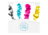 CC640EE - HP 300 - 4 ml - black - Front