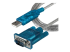 ICUSB232SM3 - StarTech.com 3ft USB to RS232 DB9 Serial Adapter Cable - Close up