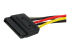 PYO2SATA - StarTech 6in SATA Power Y Splitter Cable Adapter - Close up