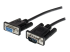 MXT10050CMBK - StarTech.com 0.5m Black Straight Through DB9 RS232 Serial Cable - Right-angle