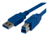 USB3SAB6 - StarTech.com 6 ft / 2m SuperSpeed USB 3.0 Cable A to B - Right-angle