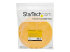HKLP50YW - StarTech.com 50ft Hook and Loop Roll, Cut-to-Size Reusable Cable Ties, Bulk Industrial Wire Fastener Tape/Adjustable Fabric Wraps Yellow/Resuable Self Gripping Cable Management Straps - Front
