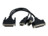 PEX2S1P553B - StarTech.com 2S1P PCI Express Serial Parallel Combo Card with Breakout Cable - Front