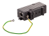 02315-001 - AXIS TU8001 - PoE surge protector (DIN rail mountable) - Back