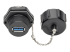 U325-000-IND - Eaton Tripp Lite Series USB 3.0 Coupler, SuperSpeed, 3.0/3.1, Industrial - Front