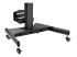 WKSTNCART - StarTech.com Mobile Workstation Cart with Monitor Mount, CPU/PC Holder, Keyboard Tray, Ergonomic Height Adjustable Desktop Computer Cart, Rolling Mobile Standing Workstation on Wheels - Close up