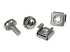 CABSCREWM52 - Startech M5 Mounting Screws and Cage Nuts for Server Rack Cabinet - Multi-angle