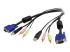 USBVGA4N1A6 - StarTech.com 6 ft 4-in-1 USB VGA KVM Switch Cable with Audio and Microphone - Right-angle