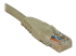 N002-020-GY - Eaton Tripp Lite Series Cat5e 350 MHz Molded (UTP) Ethernet Cable (RJ45 M/M), PoE - Left-angle