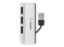 F4U021BT - Belkin Travel - Hub - 4 x USB 2.0 - Right-angle