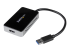 USB32HDEH - StarTech.com USB 3.0 to HDMI & DVI Adapter with 1x USB Port - Left-angle