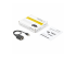 ICUSB2321X - StarTech.com USB to Serial RS232 Adapter Cable w/ COM Retention - Left-angle