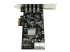 PEXUSB3S42V - StarTech.com 4-Port USB 3.0 PCI Express Card Adapter - Right-angle
