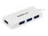 ST4300MINU3W - Startech 4 Port USB 3.0 Hub - Left-angle