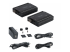 SV565FXHD4KU - StarTech.com 4K HDMI KVM Extender over Fiber, HDMI Video & USB over Fiber, up to 984ft/300m (MultiMode), 10G MMF SFP+ modules, Remote KVM Switch/Console Extender, KVM Extension Kit (TX/RX) - Left-angle