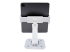 ADJ-TABLET-STAND-W - StarTech.com Adjustable Tablet Stand for Desk, Desk/Wall Mountable, Supports Up to 2.2lb, Universal Tablet Stand Holder for Desk, Articulating Tablet Mount with Pivot/Swivel/Rotate - Back