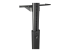 WKSTNCART - StarTech.com Mobile Workstation Cart with Monitor Mount, CPU/PC Holder, Keyboard Tray, Ergonomic Height Adjustable Desktop Computer Cart, Rolling Mobile Standing Workstation on Wheels - Close up