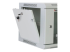 711913 - Intellinet Network Cabinet, Wall Mount (Standard), 12U, Usable Depth 500mm/Width 540mm, Grey, Assembled, Max 60kg, Metal & Glass Door, Back Panel, Removeable Sides,Suitable also for use on desk or floor, 19",Parts for wall install (eg screws/rawl plugs) not included - Close up