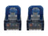 N262-S01-BL - Eaton Tripp Lite Series Cat6a 10G Snagless Shielded Slim STP Ethernet Cable (RJ45 M/M), PoE, Blue, 1 ft. (0.3 m) - 