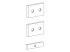 60-156 - Ergotron - Mounting component (track mount bracket kit) - Left-angle