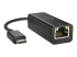 4Z527AA - HP USB-C to RJ45 Adapter G2 - Left-angle