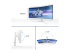 34M2C5501A/00 - Philips Evnia 5000 34M2C5501A - Multi-angle