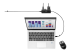 7PJ38AA - HP Travel Hub G2 - Port replicator - Top