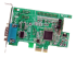 PEX1S553LP - StarTech.com 1 Port Low Profile Native RS232 PCI Express Serial Card with 16550 UART (PEX1S553LP) - Front
