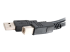28103 - C2G 9.8ft USB A to USB B Cable - Right-angle