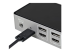 DK31C3HDPDUE - Startech USB-C & USB-A Dock, Hybrid Universal Triple Monitor Laptop Docking Station w/ DisplayPort & HDMI 4K 60Hz, 85W Power Delivery, 6x USB Hub, Ethernet, Audio, USB 3.1 Gen 2 10Gbps - Close up