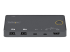 SV221HUC4K - Startech 2 Port Hybrid USB-A + HDMI & USB-C KVM Switch, Single 4K 60Hz HDMI 2.0 Monitor, Compact Desktop and/or Laptop HDMI KVM Switch, USB Bus Powered, Thunderbolt 3 Compatible - Front