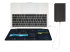 TBLT34MM50CW - StarTech.com 1.6ft (50cm) Thunderbolt 3 Cable, 40Gbps, 100W PD, 4K/5K Video, Thunderbolt-Certified, Compatible w/ TB4/USB 3.2/DisplayPort - Top