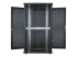 713276 - Intellinet Network Cabinet, Free Standing (Standard), 42U, Usable Depth 123 to 773mm/Width 703mm, Black, Flatpack, Max 1500kg, Server Rack, IP20 rated, 19", Steel, Multi-Point Door Lock, One Lock Per Side Panel, Three Year Warranty - Right side