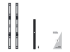 1814250 - Vogel's QUICK Full-Motion TVM 1425 - Front