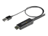 HD2DPMM3M - StarTech.com 3m HDMI to DisplayPort Adapter Cable with USB Power - Right-angle