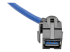 U324-003-KJ - Eaton Tripp Lite Series 3ft USB 3.0 Superspeed Keystone Jack Type-A Extension Cable M/F 3' - Close up