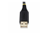 1P6FFCN-USB-SERIAL - StarTech 6.6ft/2m USB to Null Modem Serial Adapter Cable, FTDI, RS232 - Close up