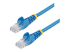 45PAT3MBL - StarTech.com 3m Blue Cat5e / Cat 5 Snagless Patch Cable - Right-angle