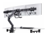 3M1A3SG-MONITOR-ARM - Startech Crossbar Triple Monitor Desk Mount, VESA 75x75/100x100 - Back